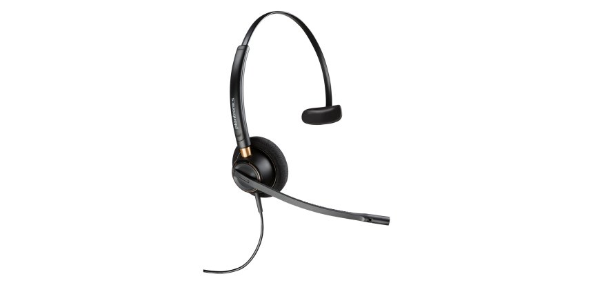 HP Poly Micro-casque Poly EncorePro 510D monaural numérique avec fonction Quick Disconnect TAA