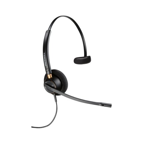 HP Poly Micro-casque Poly EncorePro 510D monaural numérique avec fonction Quick Disconnect TAA