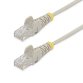 StarTech.com Cable Cat6 de 2,5m - Delgado - con Conectores RJ45 sin Enganches - Gris