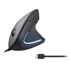 Equip 245118 mouse Universale Mano destra USB tipo A Ottico 3200 DPI