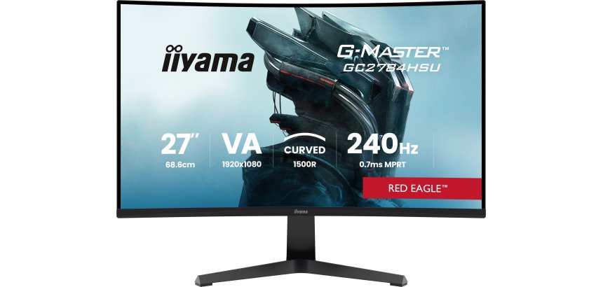 iiyama G-MASTER GC2784HSU-B1 écran plat de PC 68,6 cm (27") 1920 x 1080 pixels Full HD LCD Noir