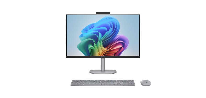 HP OmniStudio X All-in-One Desktop Next Gen AI 27-cs1009nl PC Copilot+ PC Intel Core Ultra 7 256V 68,6 cm (27") 1920 x 1080 Pixel Touch screen PC All-in-one 16 GB LPDDR5x-SDRAM 1 TB SSD Windows 11 Home Argento