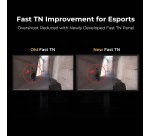 ZOWIE XL2566X+ computer monitor 62.2 cm (24.5") 1920 x 1080 pixels Full HD Black