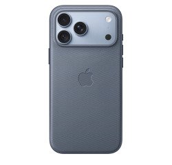 Apple Coque en tissage technique avec MagSafe pour iPhone 18 Pro Max - Bleu chambray