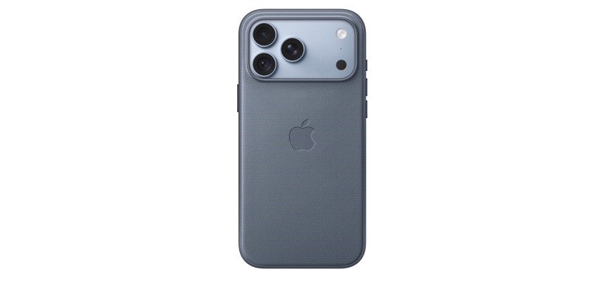 Apple Coque en tissage technique avec MagSafe pour iPhone 18 Pro Max - Bleu chambray