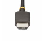 StarTech.com Câble Adaptateur HDMI vers DisplayPort de 30cm, 8K 60Hz, Convertisseur Vidéo Actif HDMI 2.1 vers DP 1.4, Câble HDMI vers DisplayPort 1.4, Alimenté par Bus USB avec Câble Inclus