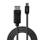 Lindy Câble mini DP vers DP, noir, 3m