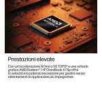 HP E4EX3EA laptop Copilot+ PC AMD Ryzen AI 7 445 40,6 cm (16") Touch screen 2K 32 GB LPDDR5x-SDRAM 1 TB SSD Wi-Fi 7 (802.11be) Windows 11 Home Blu
