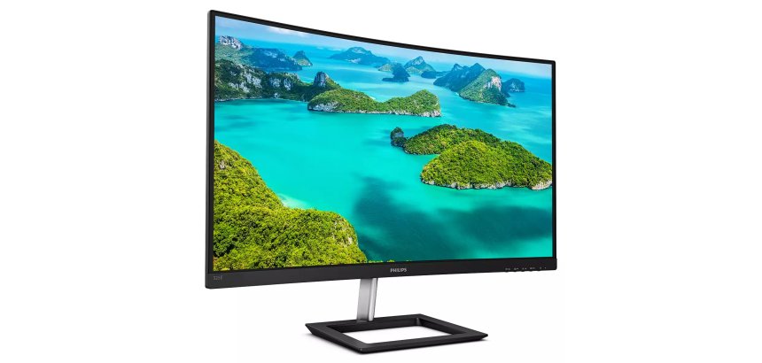 Philips E Line 325E1C/00 écran plat de PC 80 cm (31.5") 2560 x 1440 pixels Quad HD LCD Noir