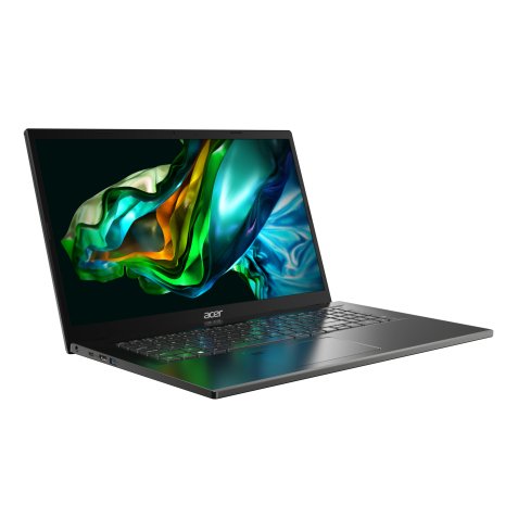 Acer Aspire 5 A517-58M-504Y Intel® Core™ i5 i5-1335U Computer portatile 43,9 cm (17.3") Full HD 16 GB DDR5-SDRAM 512 GB SSD Wi-Fi 6E (802.11ax) Windows 11 Pro Italiano Nero