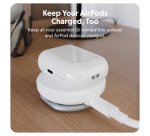 Targus HJ3310WHGL mobile device charger Headphones, Smartphone, Smartwatch White USB Wireless charging Fast charging Indoor