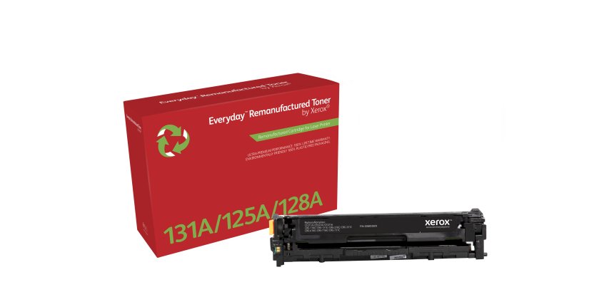Toner remanufacturé Cyan Everyday™ de Xerox compatible avec HP 131A (CF211A), Capacité standard