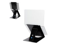 R-Go Tools Soporte para tablet y portátil R-Go Riser Duo, apto para pantallas de 10-22 pulgadas, negro