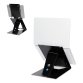 R-Go Tools Soporte para tablet y portátil R-Go Riser Duo, apto para pantallas de 10-22 pulgadas, negro