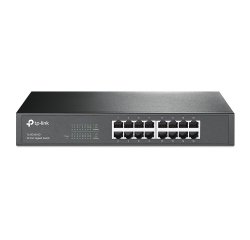 TP-Link TL-SG1016D(UN) commutateur réseau Non-géré L2 Gigabit Ethernet (10/100/1000) Noir