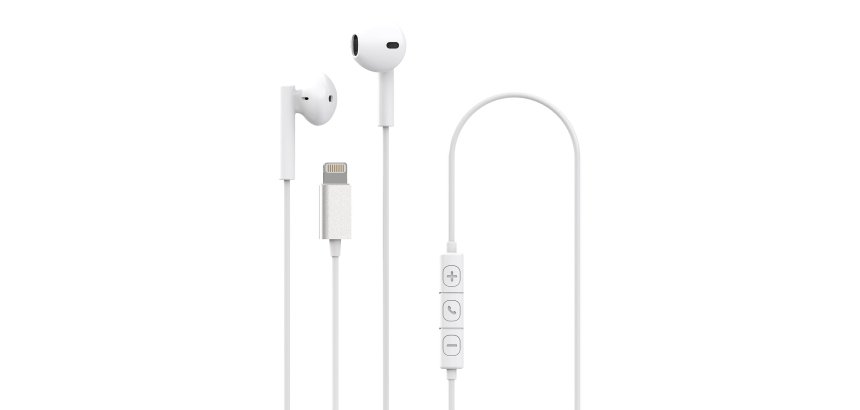 Celly UP900 Auricolare Cablato In-ear Bianco