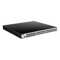 D-Link DGS-1210-52MP/ME/E commutateur réseau Géré L2+ Gigabit Ethernet (10/100/1000) 1U Noir, Gris