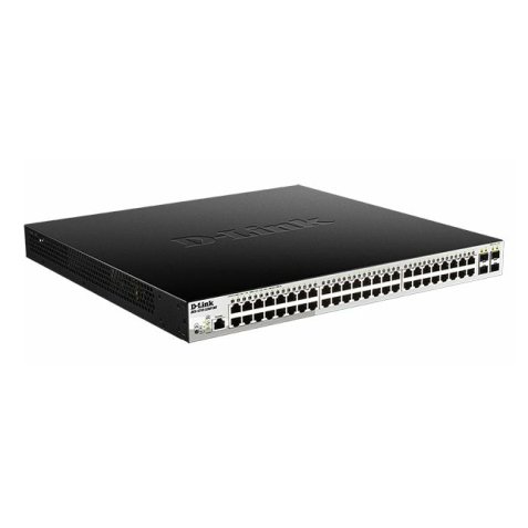 D-Link DGS-1210-52MP/ME/E commutateur réseau Géré L2+ Gigabit Ethernet (10/100/1000) 1U Noir, Gris