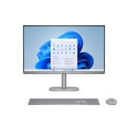 HP OmniStudio X 27-cs0008nl Intel Core Ultra 7 155H 68,6 cm (27") 3840 x 2160 Pixel PC All-in-one 16 GB DDR5-SDRAM 1 TB SSD Windows 11 Home Wi-Fi 6E (802.11ax) AI PC Argento