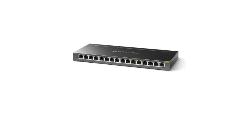 TP-Link TL-SG116E Non-géré L2 Gigabit Ethernet (10/100/1000) Noir