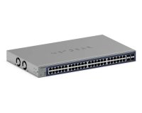 NETGEAR GS752TXUP Géré Gigabit Ethernet (10/100/1000) Connexion Ethernet, supportant l'alimentation via ce port (PoE) 1U Gris