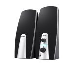 Trust 24660 set di altoparlanti 5 W PC/PC portatile Nero, Metallico 2.0 canali