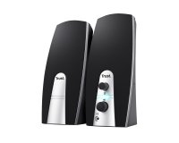Trust 24660 speaker set 5 W PC/Laptop Black, Metallic 2.0 channels