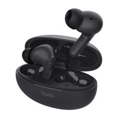 Trust Yavi Auriculares True Wireless Stereo (TWS) Dentro de oído Llamadas/Música USB Tipo C Bluetooth Negro