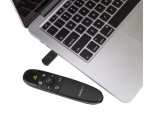 StarTech.com Wireless Presentation Remote with Green Laser Pointer - 90 ft. (27 m) - TAA