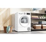 BOSCH Sèche-linge pompe à chaleur WQG1420DFR, Série 6, Express 40min