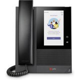 POLY Téléphone multimédia professionnel CCX 400 pour Microsoft Teams et compatible PoE