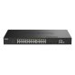 D-Link DGS-1530-28P/E commutateur réseau Géré L2 Gigabit Ethernet (10/100/1000) Connexion Ethernet, supportant l'alimentation via ce port (PoE) Noir