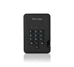iStorage diskAshur2 256-bit 4TB USB 3.2 secure encrypted hard drive - Black IS-DA2-256-4000-B
