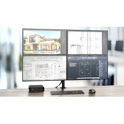 HP Z2 Mini G1i Workstation Desktop PC Wolf Pro Security Edition Windows 11 Pro Mini PC Stazione di lavoro AI PC, AI Workstation Nero