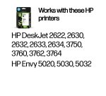 HP 304 - 2-pack - color (cyan, magenta, yellow), pigmented black - original - ink cartridge