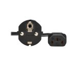Eaton P054-02M-EU câble électrique Noir 2 m CEE7/7 IEC C13
