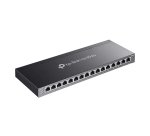 TP-Link Omada SG2016P commutateur réseau Géré L2/L2+ Gigabit Ethernet (10/100/1000) Connexion Ethernet, supportant l'alimentation via ce port (PoE) Noir