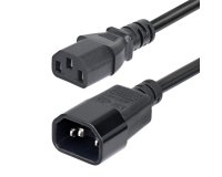 StarTech.com Cordon de Rallonge Électrique de 4,5m, Cordon d'Alimentation PDU C14 à C13, 15A 250V, 14AWG, Câble d'Alimentation AC pour PDU/Alimentation, Certifié KEMA-KEUR