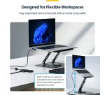 StarTech.com 4-Port USB-A Hub, 5Gbps, Bus Powered, USB-A to 4x USB-A Mini Hub, Extra Long 2ft/61cm Host Cable, PCR Plastic, Portable Desktop / Laptop USB Hub