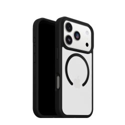 OtterBox React MagSafe Apple iPhone 17 Pro Black Crystal - clear/black