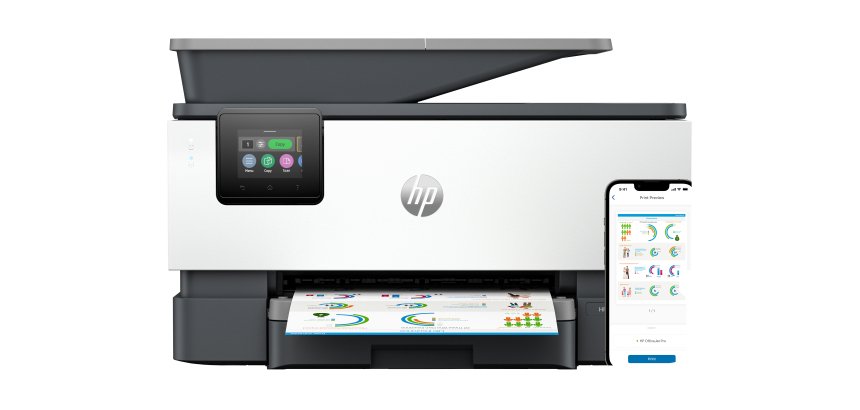HP OfficeJet Pro 9120e Sans fil All-in-One Couleur Imprimante, Instant Ink; Impression recto-verso