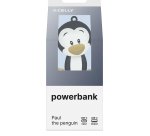 Celly PBPENGUIN power bank Lithium Polymer (LiPo) 2600 mAh Black, White, Yellow