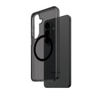 PanzerGlass CARE™ by ® Smokey Case w. Black Qi Samsung Galaxy S26 protective phone case Cover Black