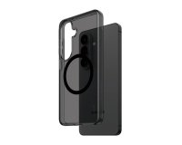 PanzerGlass CARE™ by ® Smokey Case w. Black Qi Samsung Galaxy S26 protective phone case Cover Black