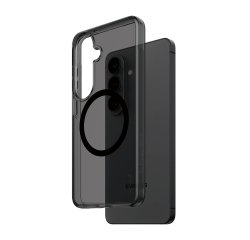 PanzerGlass CARE™ by ® Smokey Case m. Schwarz Qi Samsung Galaxy S26 Schutzgehäuse für Mobiltelefone Hülle Schwarz