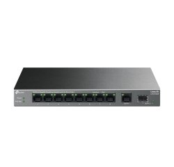 TP-Link LiteWave LS1210GP commutateur réseau Non-géré Gigabit Ethernet (10/100/1000) Connexion Ethernet, supportant l'alimentation via ce port (PoE) Noir