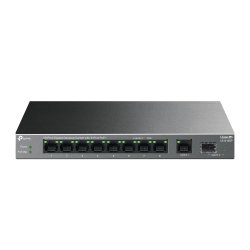 TP-Link LiteWave LS1210GP commutateur réseau Non-géré Gigabit Ethernet (10/100/1000) Connexion Ethernet, supportant l'alimentation via ce port (PoE) Noir