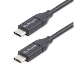 StarTech.com Câble de Charge USB-C de 50cm, Charge et Synchronisation, 60W (3A) PD, Câble de Charge USB 2.0 pour Ordinateur Portable - Cordon de Charge USB C