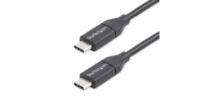 StarTech.com Cavo USB-C da 50 cm, Cavetto USB Tipo-C per Ricarica e Sincronizzazione PD 60W (3A) USB 2.0