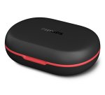 Philips Serie 6000 TAA6709BK/00 cuffia e auricolare True Wireless Stereo (TWS) A clip Sport Bluetooth Nero, Rosso